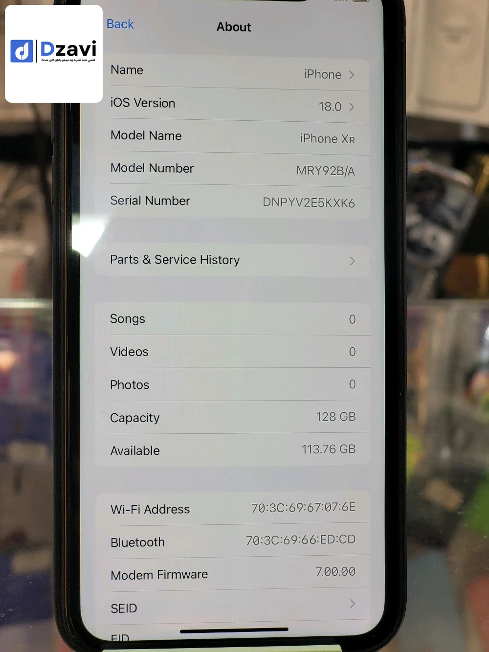 IPhone xr 128 gb etat 9 sur 10 battery 79