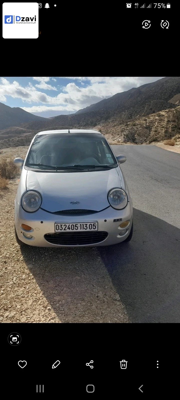 Voitures Chery à 5 BATNA