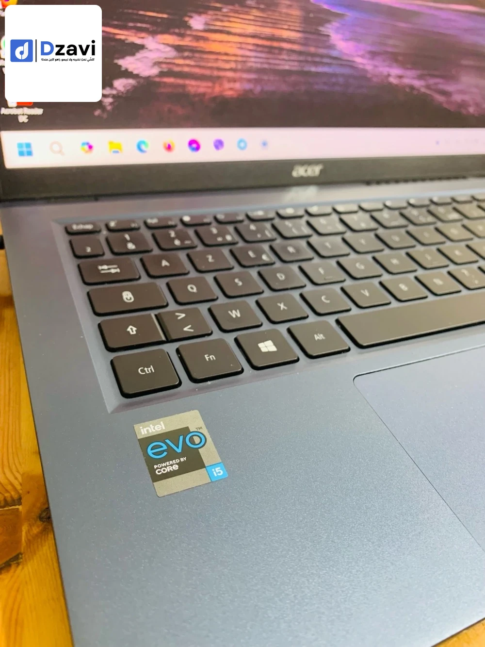 جهاز لابتوب نوع Swift3 المعالج i5 الجيل 11 الداكرة العشوائية 8جاجا الهارد 512 g نوع nvme البطارية اكثر من 5سا مع شاحل اصلي مداخل usb 3.2 / typeC , كاميرا + بصمة الامان كارت شاشة مدمجة iris Xe الحجم 14 بوصة