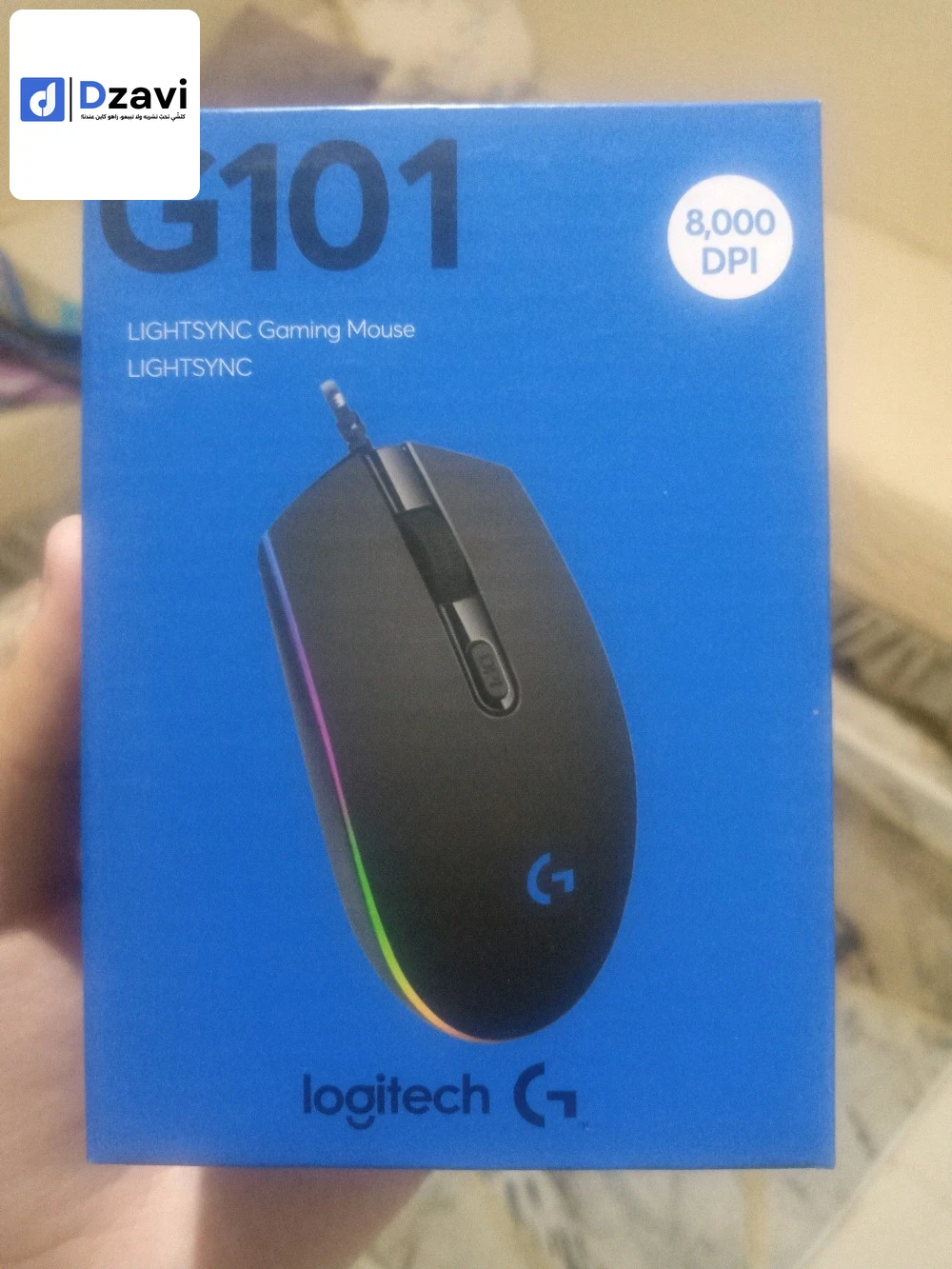 الصلاة و السلام على رسول الله متوفر سوري Gaming Logitech سوري نسخة عن Logitech G102 هذا سبب السعر المنخفض Full RGB Spectrum التوصيل متوفر مرحبا بكم