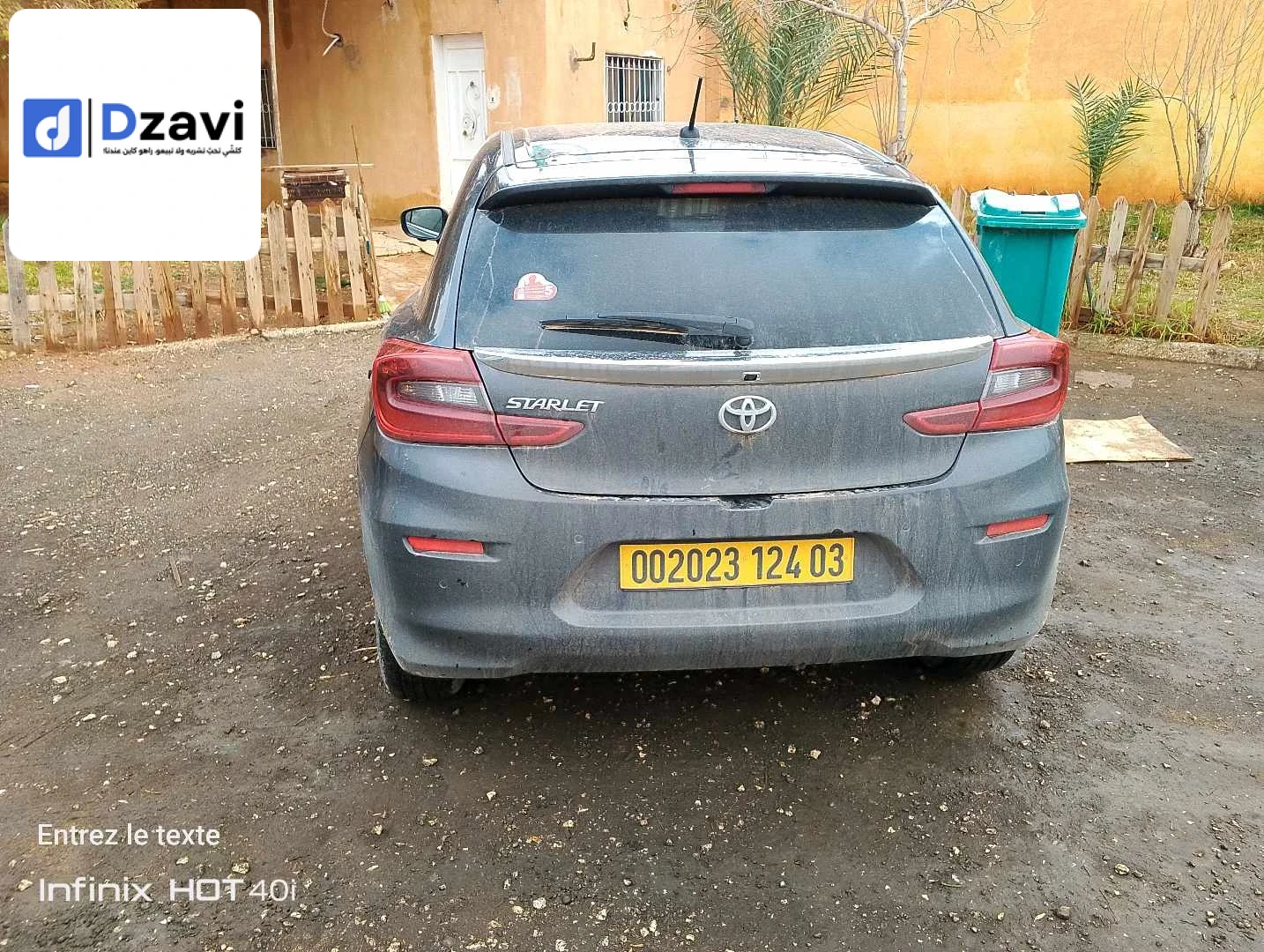 Voitures Toyota à 3 LAGHOUAT