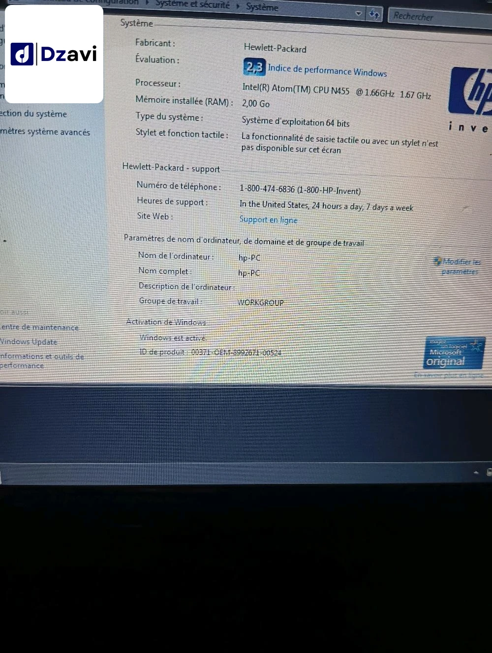 Dell 12 pouce /mini Ram 2 Batterie mli7a Chargeur original باب الزوار 0793 50 43 61