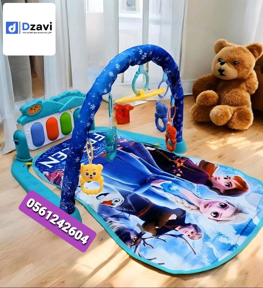 Améliorez la créativité de votre enfant – Donnez un coup de pouce au temps de jeu avec cette salle de sport de luxe dotée de quatre touches de piano lumineuses Renforce le corps – Votre bébé sera encouragé à se pencher, à atteindre et à saisir des objets 