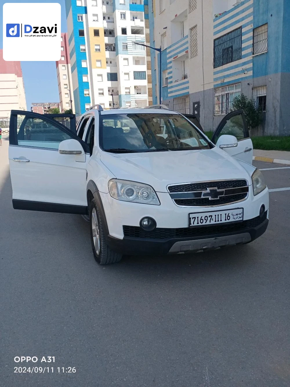 Voitures Chevrolet à 16 ALGER