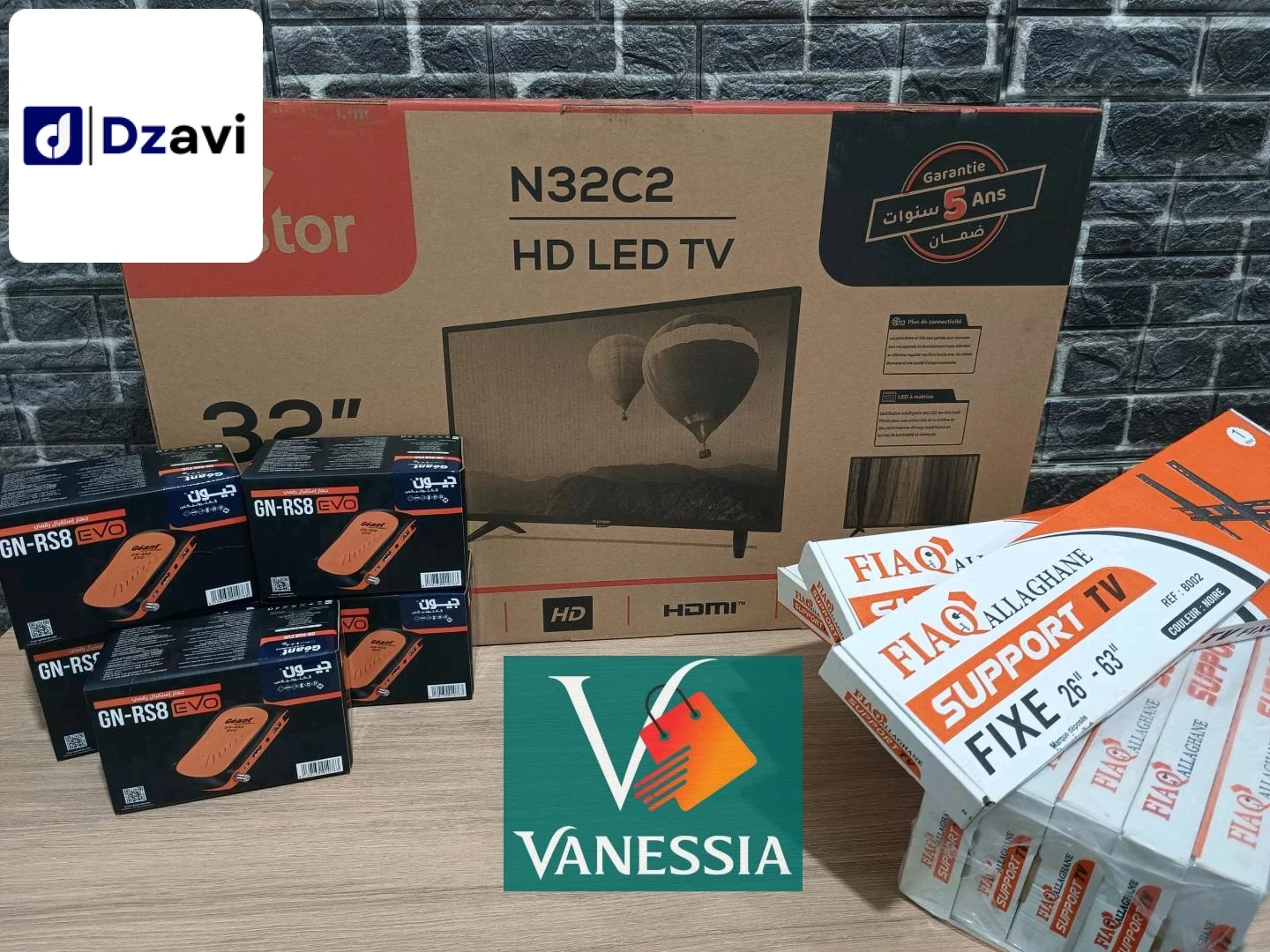 Téléviseurs, satellites et leurs accessoires à vendre à 23 ANNABA
