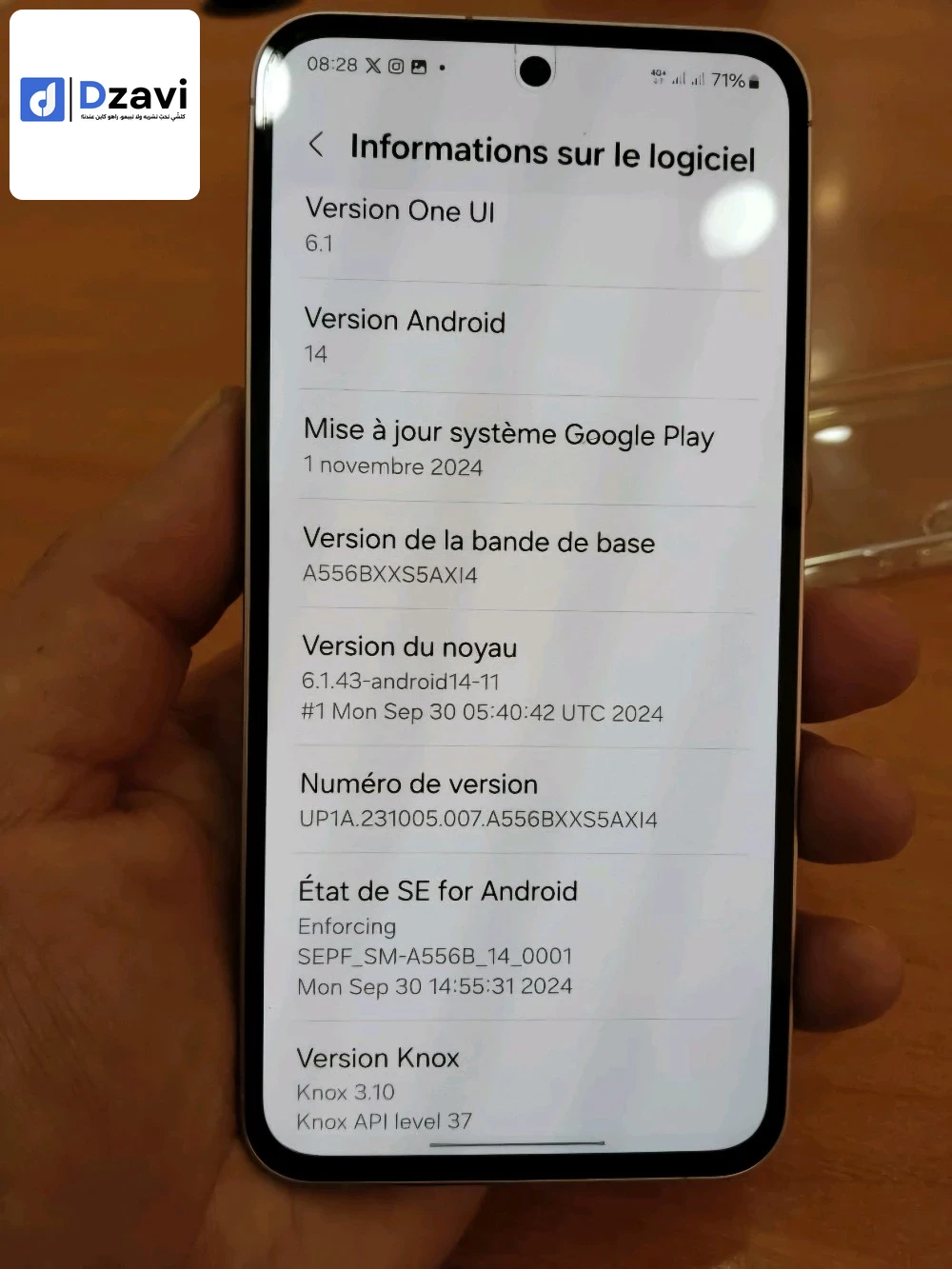 Samsung A55 ???????? européen 2 sim 8/128 état 9.5/10 kaba sans boîte fournie avec incassable et antichoc
