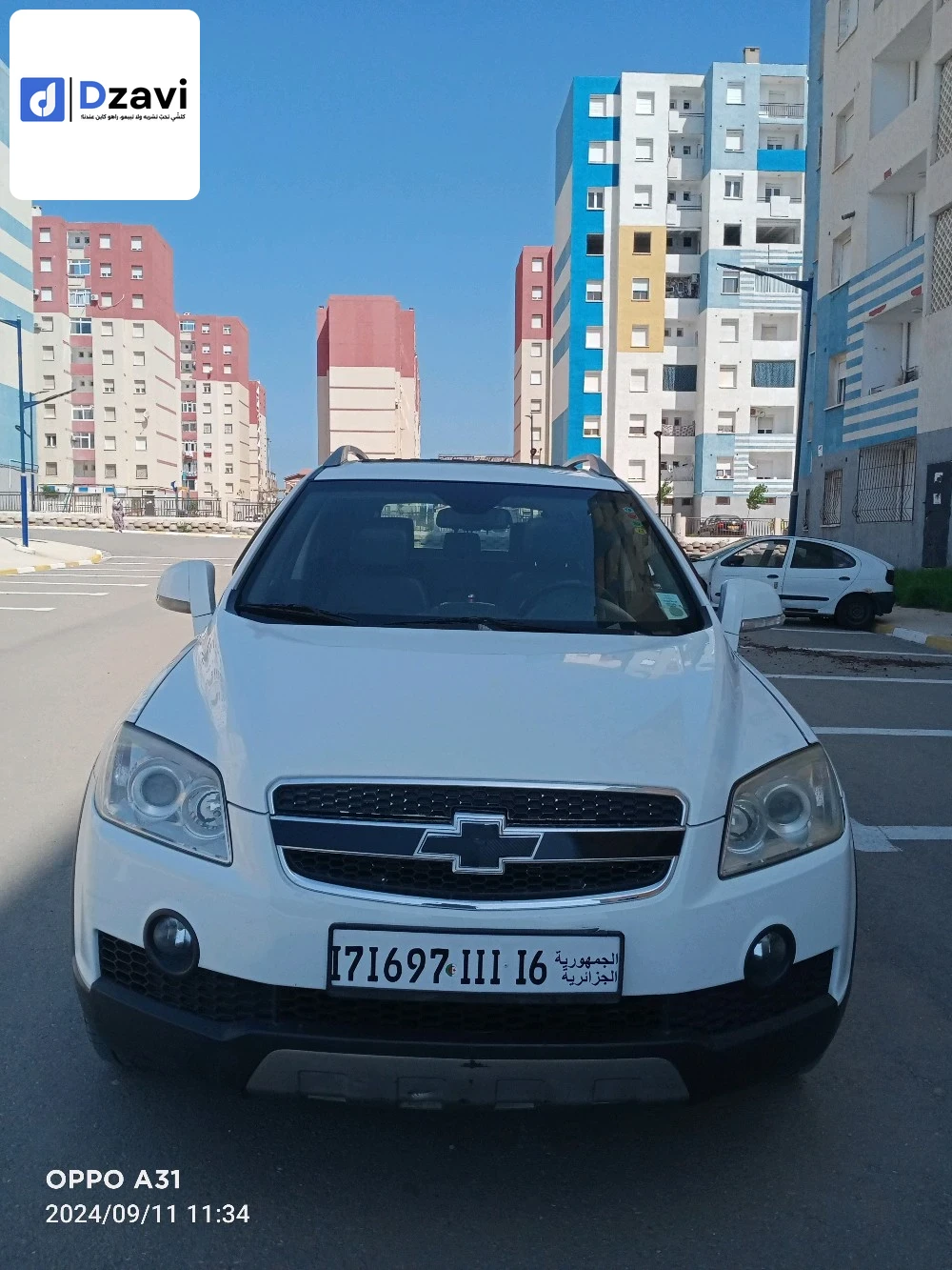 Voitures Chevrolet à 16 ALGER