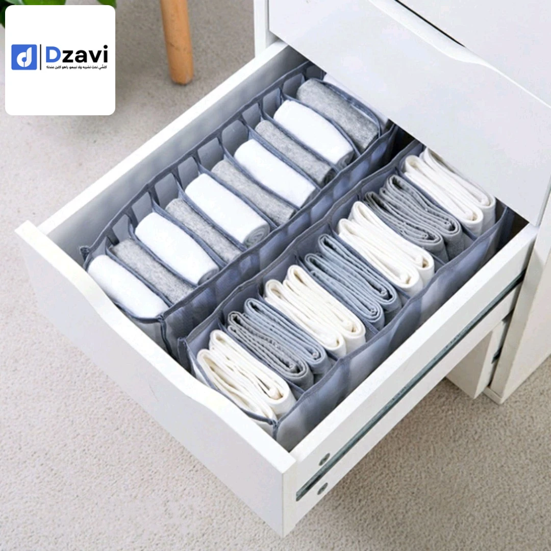 Organisateur de Sous-Vêtement Transparent 3PCS dans Tiroirs