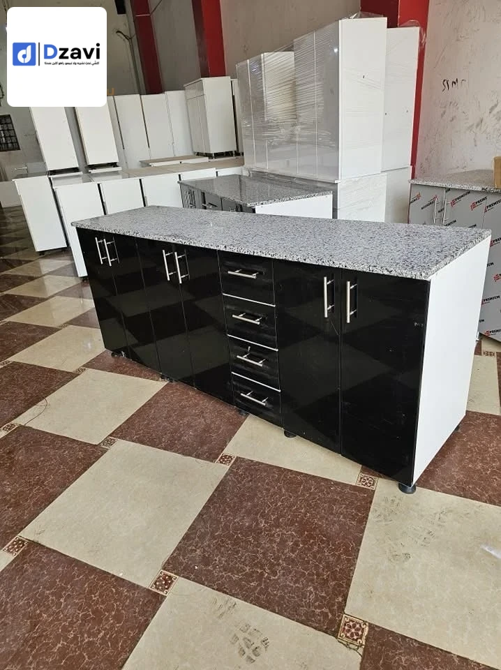 خدمة بزاف نقية مراحش تندم عليها كل الألوان والمقاسات متوفرة من الورشة للزبون مصنوع بالميلامين و الهايقلوز من أجود أنواع الخشب مع توصيل لباب المنزل بسعر معقول (البليدة/الجزائر/تيبازة/المدية/بومرداس)