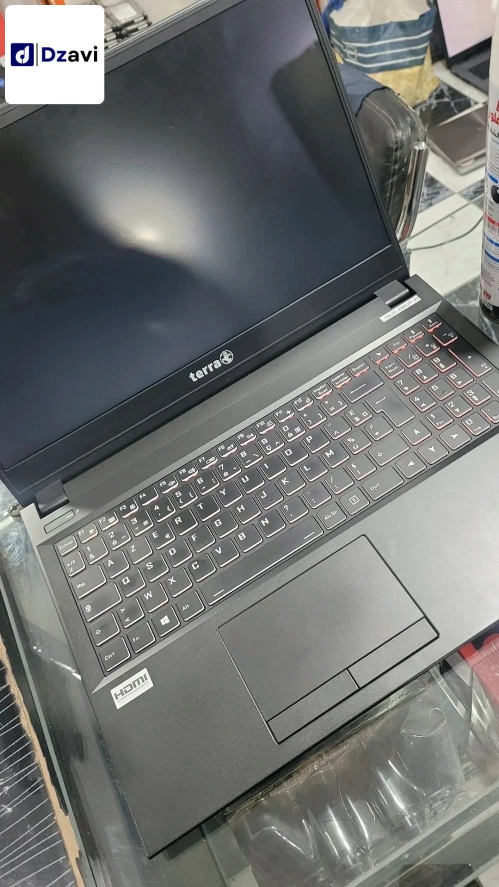 i5 10ème génération 8gb ram 256ssd ecran 15 pouce clavier RGB