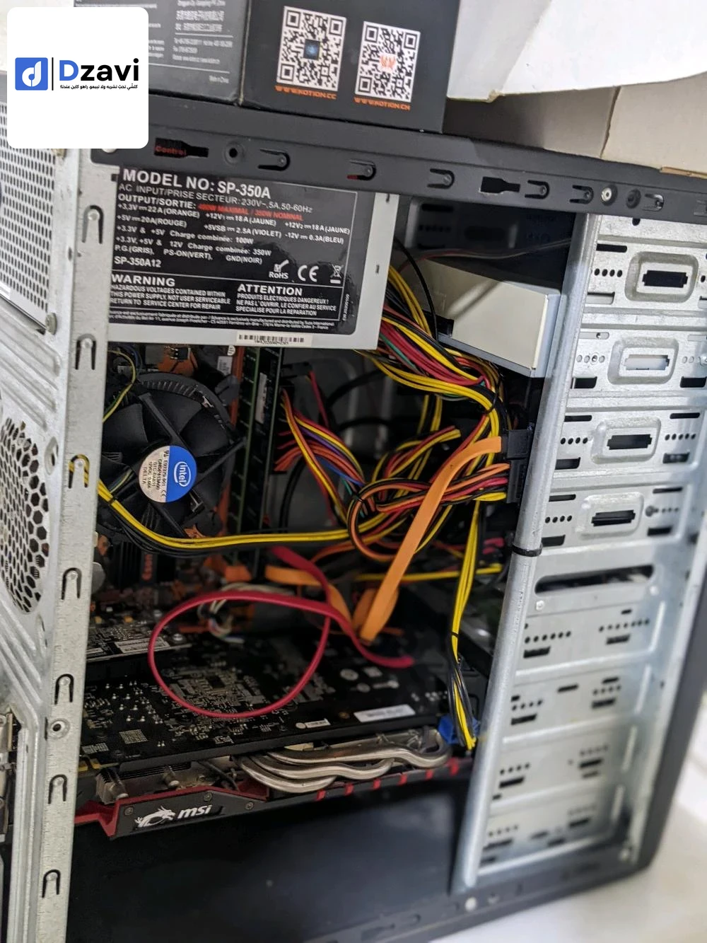 GTX 960 i7 3770. H61 hdd320g . 8g ram . Power 480 w .dvd. Windows 10 pro