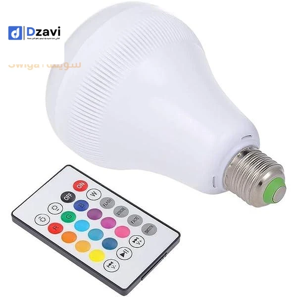 احصل على مصباح LED ذو جودة عالية مدمج بمكبر صوت بالإضافة إلى أنه متعدد الألوان، كما يمكنك ربط هذا المصباح بالUSB للاستماع إلى الصوتيات والموسيقى، مثالي لغرف الأطفال الصغار بحيث يمكنك تشغيل أغاني هادئة لنوم هانئ لطفلك. - مصباح LED بأضواء ساطعة. - مك