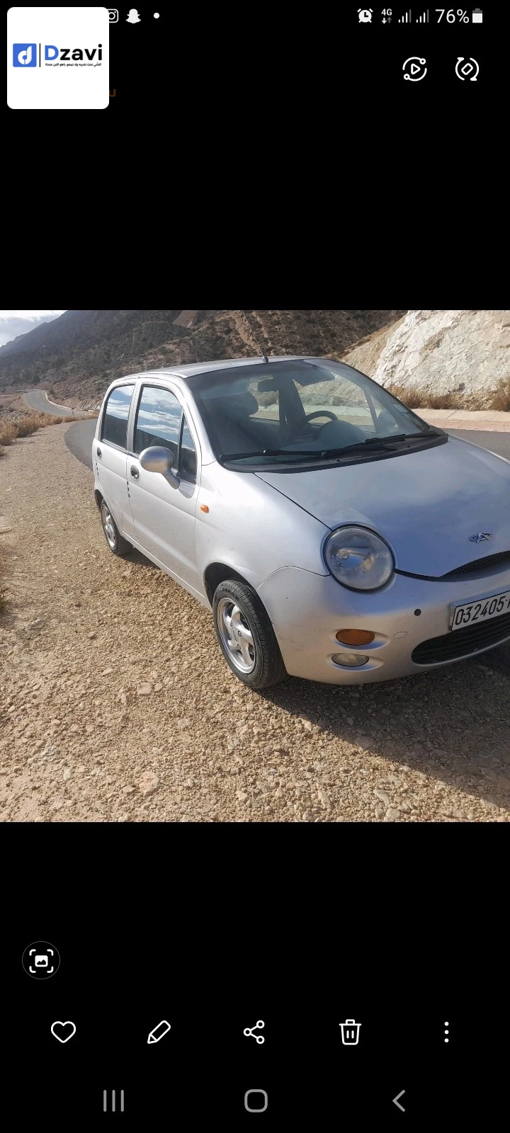 Voitures Chery à 5 BATNA