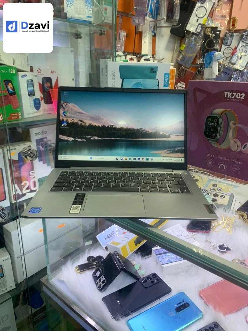 ???? Lenovo ideapad 1 ???? Processeur: Celeron N4120 (4-Cores). mieux que i3 5 ème genération Carte graphique: Intel(R) UHD Graphics 600 Ecran: 14 pouces FHD Ssd: 256gb Ram: 8Gb Excellente batterie ???? Clavier Qwerty +chargeur original (45w)???? Produit 