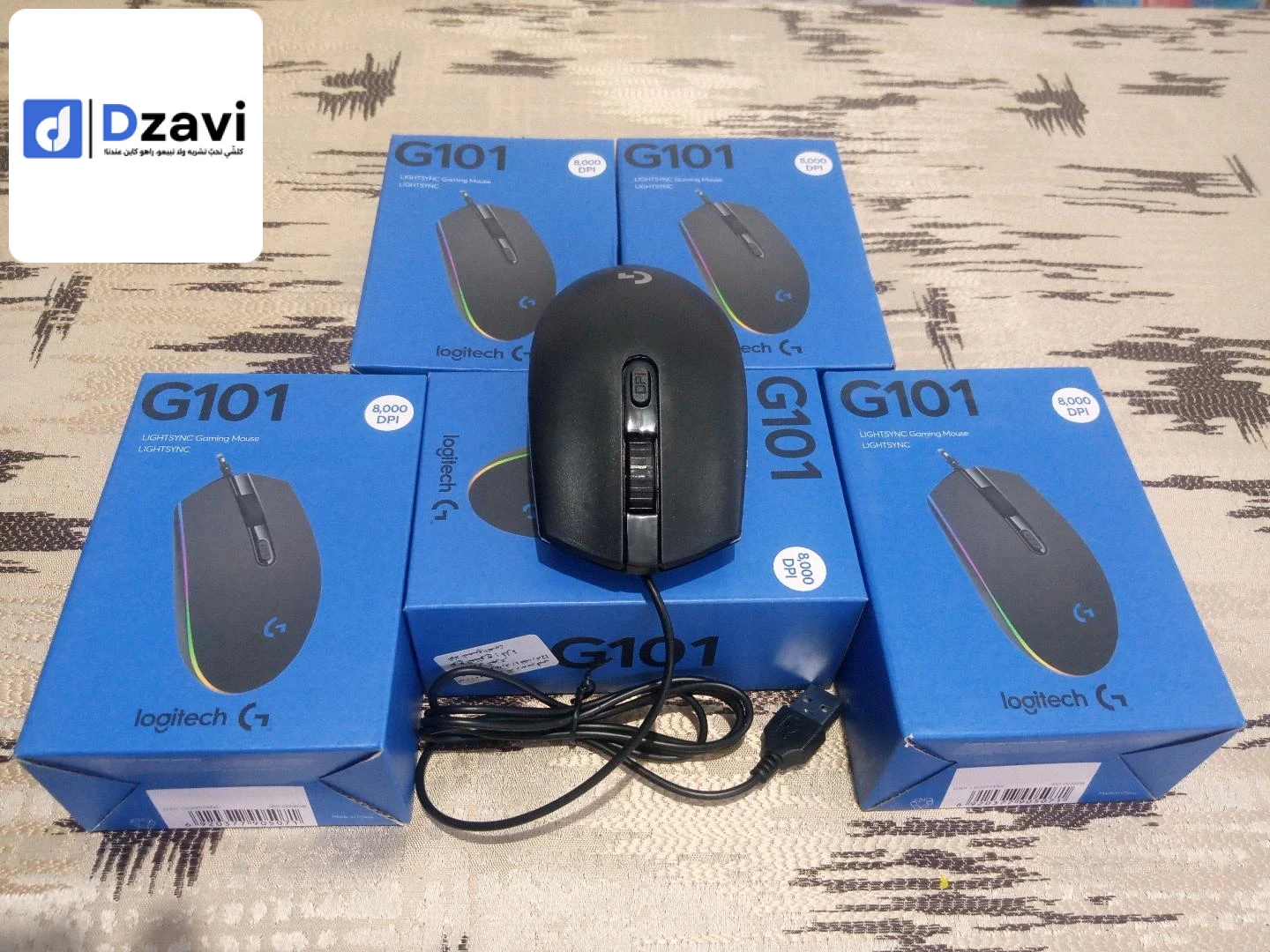 الصلاة و السلام على رسول الله متوفر سوري Gaming Logitech سوري نسخة عن Logitech G102 هذا سبب السعر المنخفض Full RGB Spectrum التوصيل متوفر مرحبا بكم