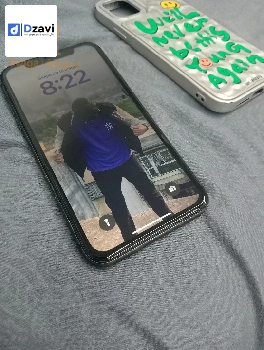 Iphone 11 Bypass 7aba ndifa✅ batterie 82%???? Face id active ✅ Fichour m3awda fa GX qualité ☑️(True ton Non activé) Eta 9/10✅ Fih chwiya khabchat fa sarsou kima fl photo. Avec pouchat et onti chouke ✅