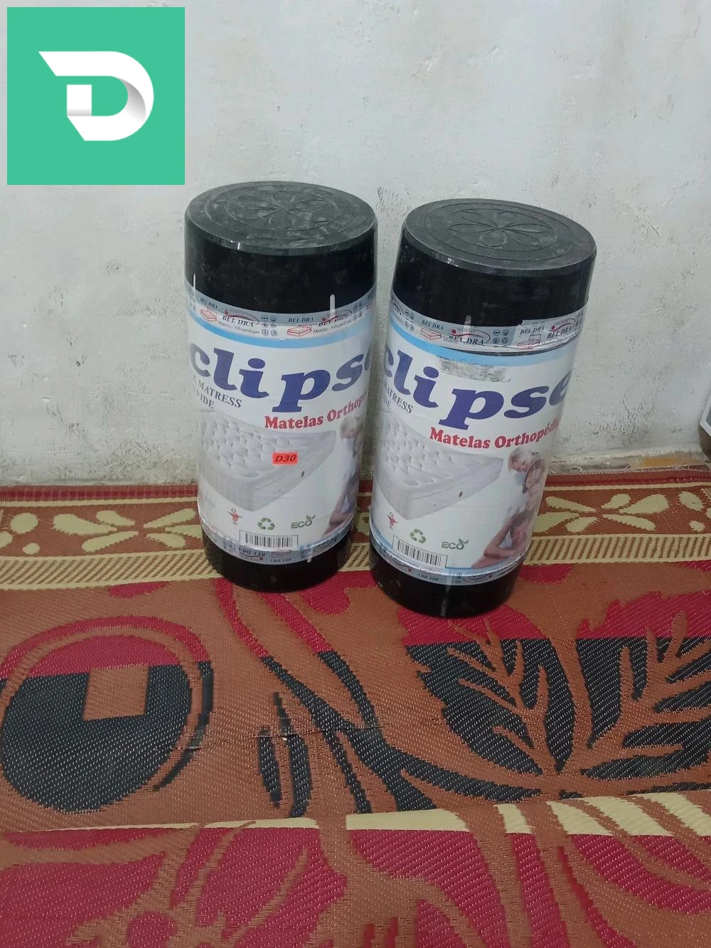 ماطلة و وسادة matelas 
