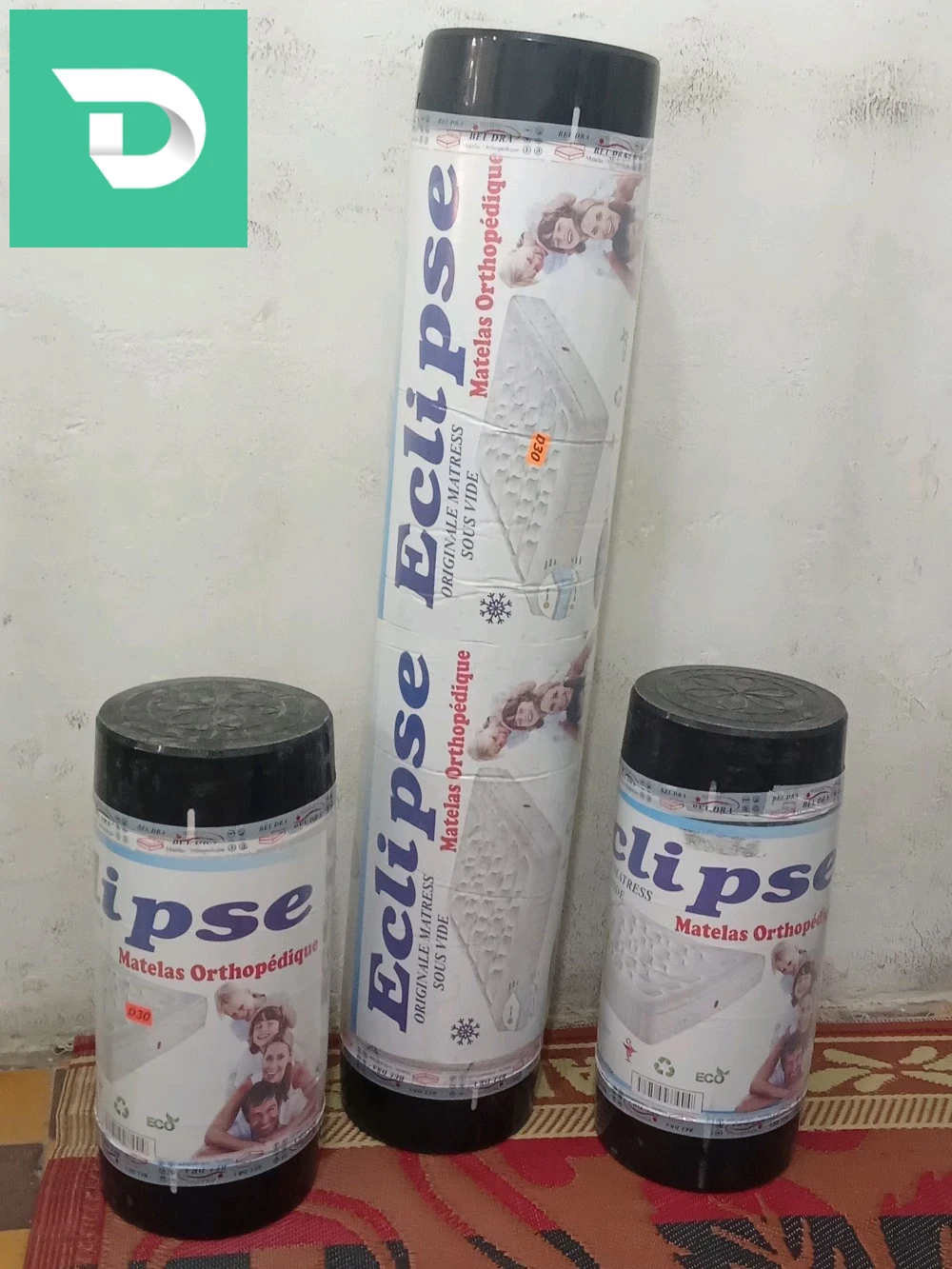 ماطلة و وسادة matelas 