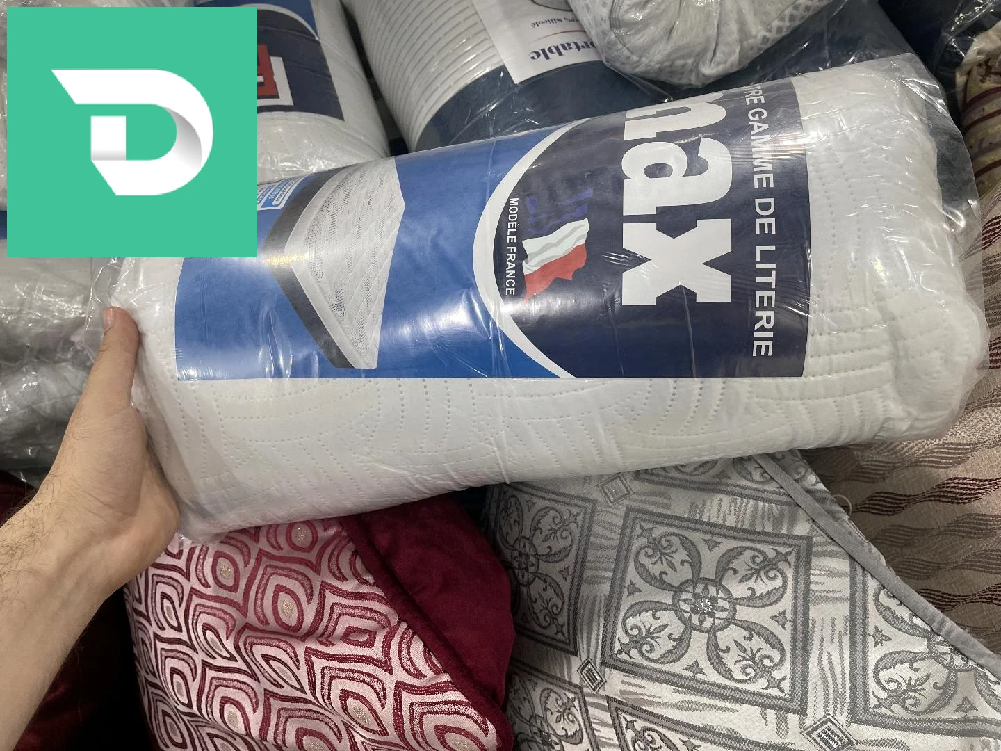 ماطلة و وسادة matelas 
