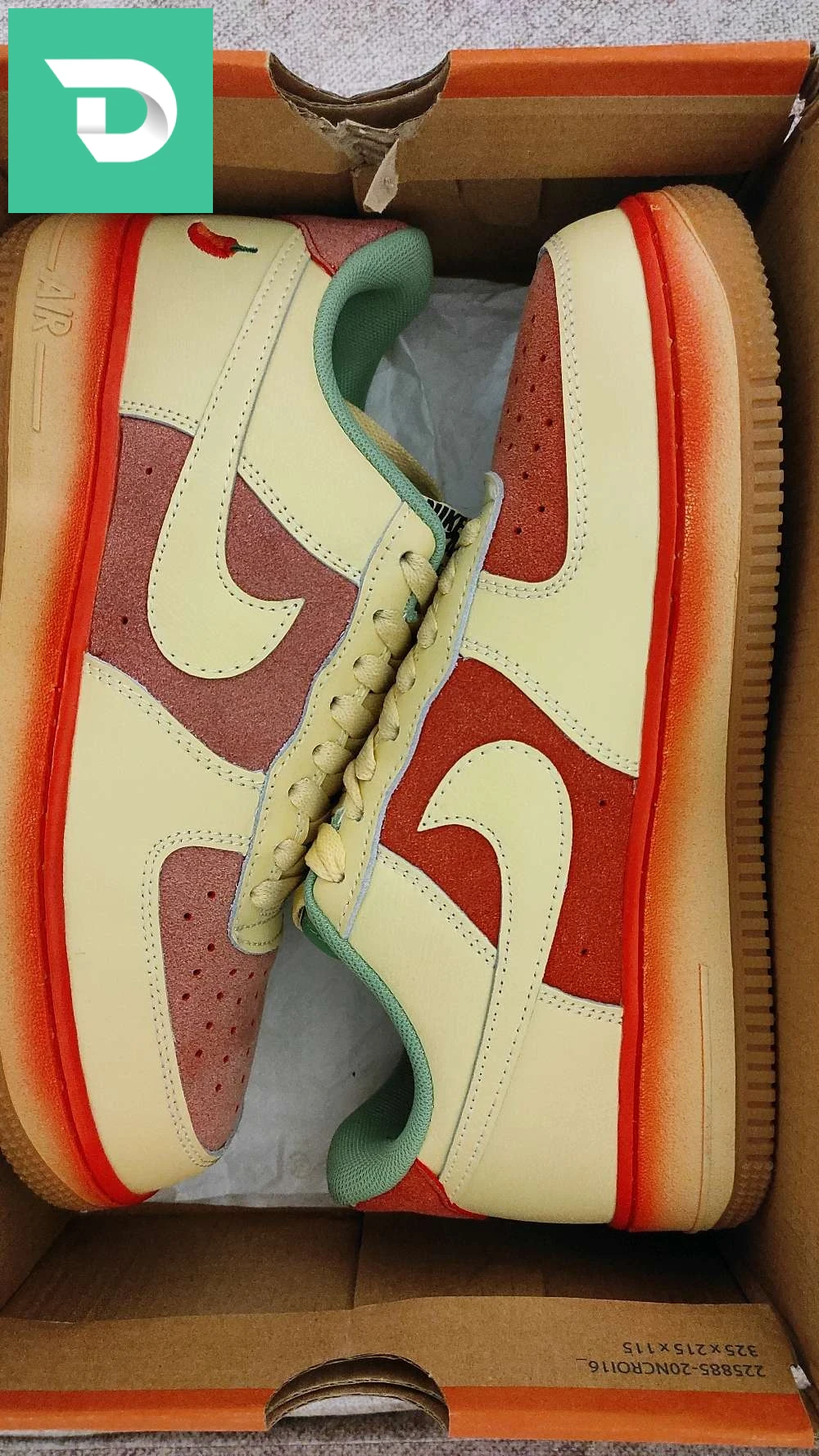 Air Force 1 Low Chili Pepper"Alger" 