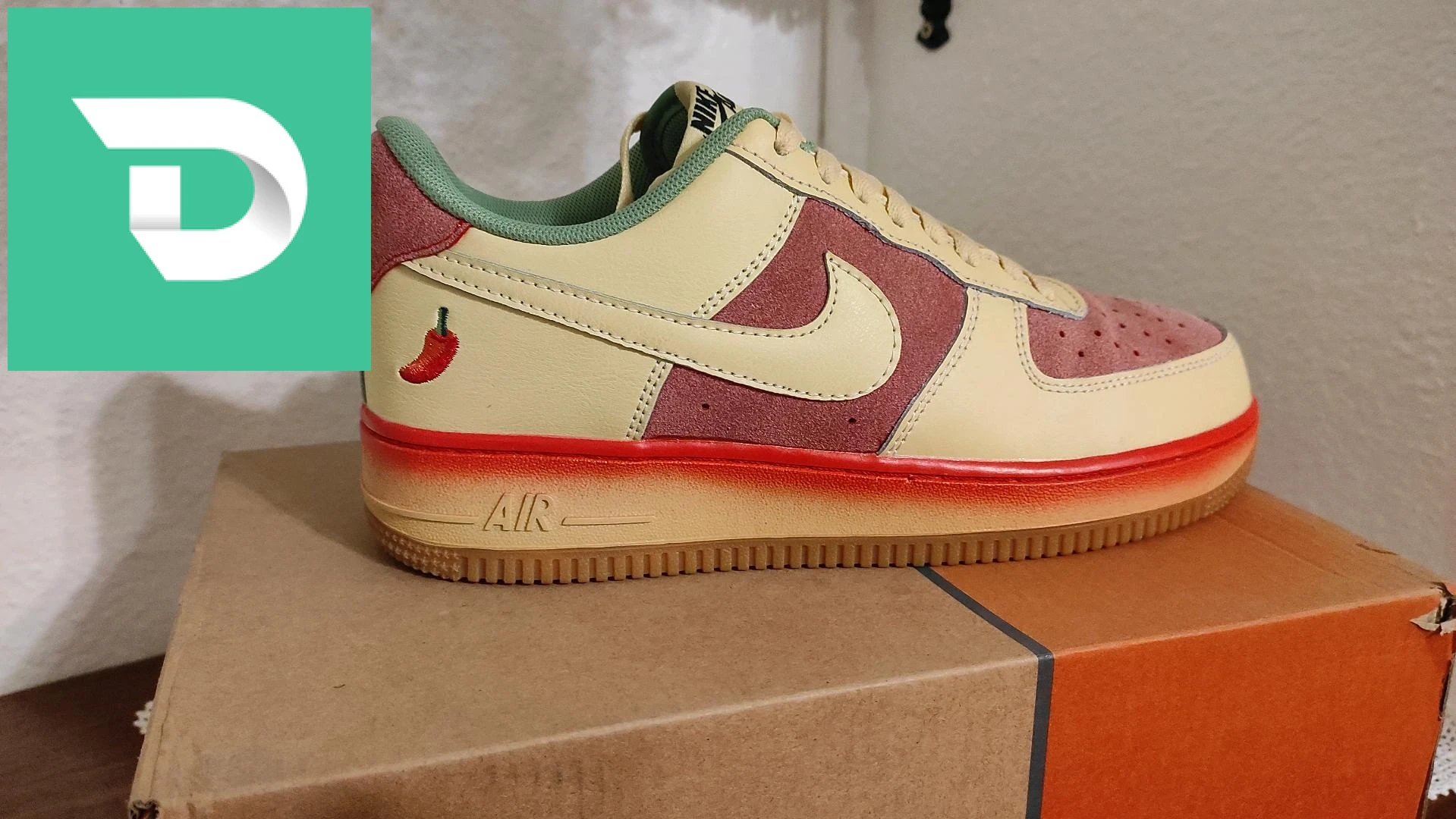 Air Force 1 Low Chili Pepper"Alger" 