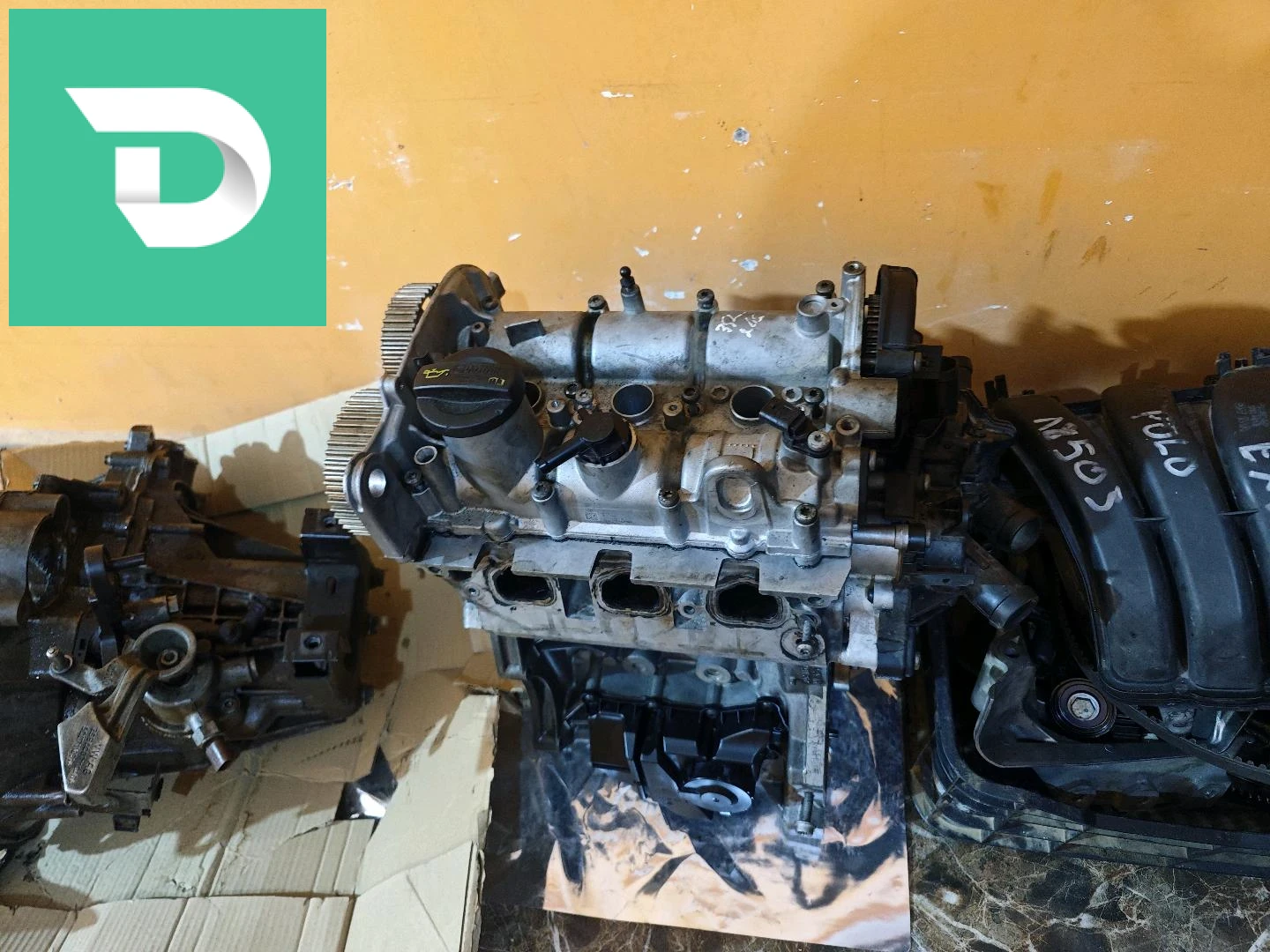 Moteur+ Boîte Vitesse 1.0 MPI Fabia. Polo. Ibiza 