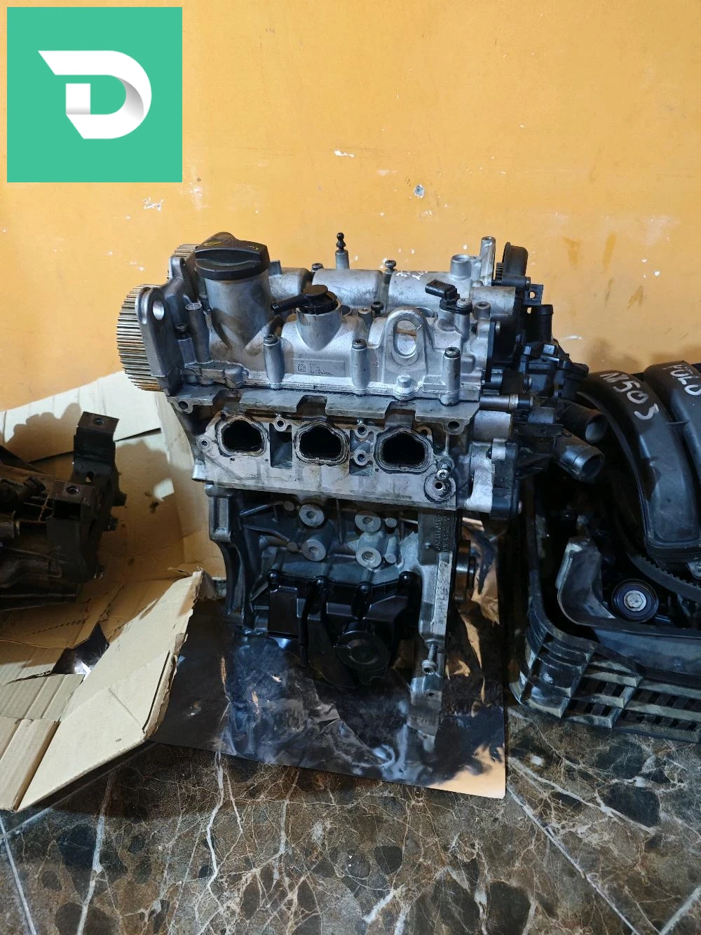 Moteur+ Boîte Vitesse 1.0 MPI Fabia. Polo. Ibiza 