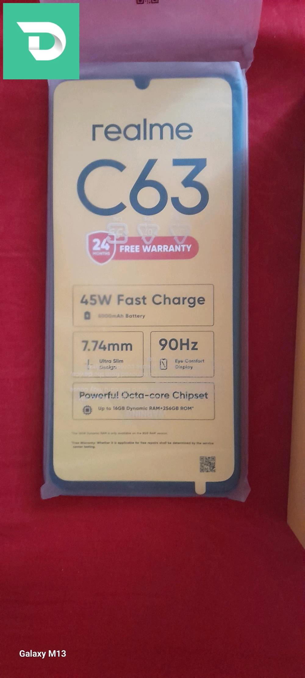 realmi c 63 6/128 