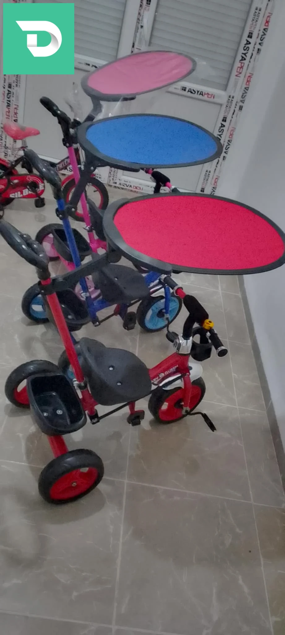 Vélo poussette NEUF JDID فيلو بوسات للبيع 