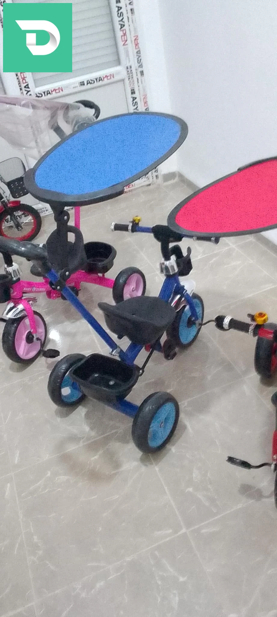 Vélo poussette NEUF JDID فيلو بوسات للبيع 