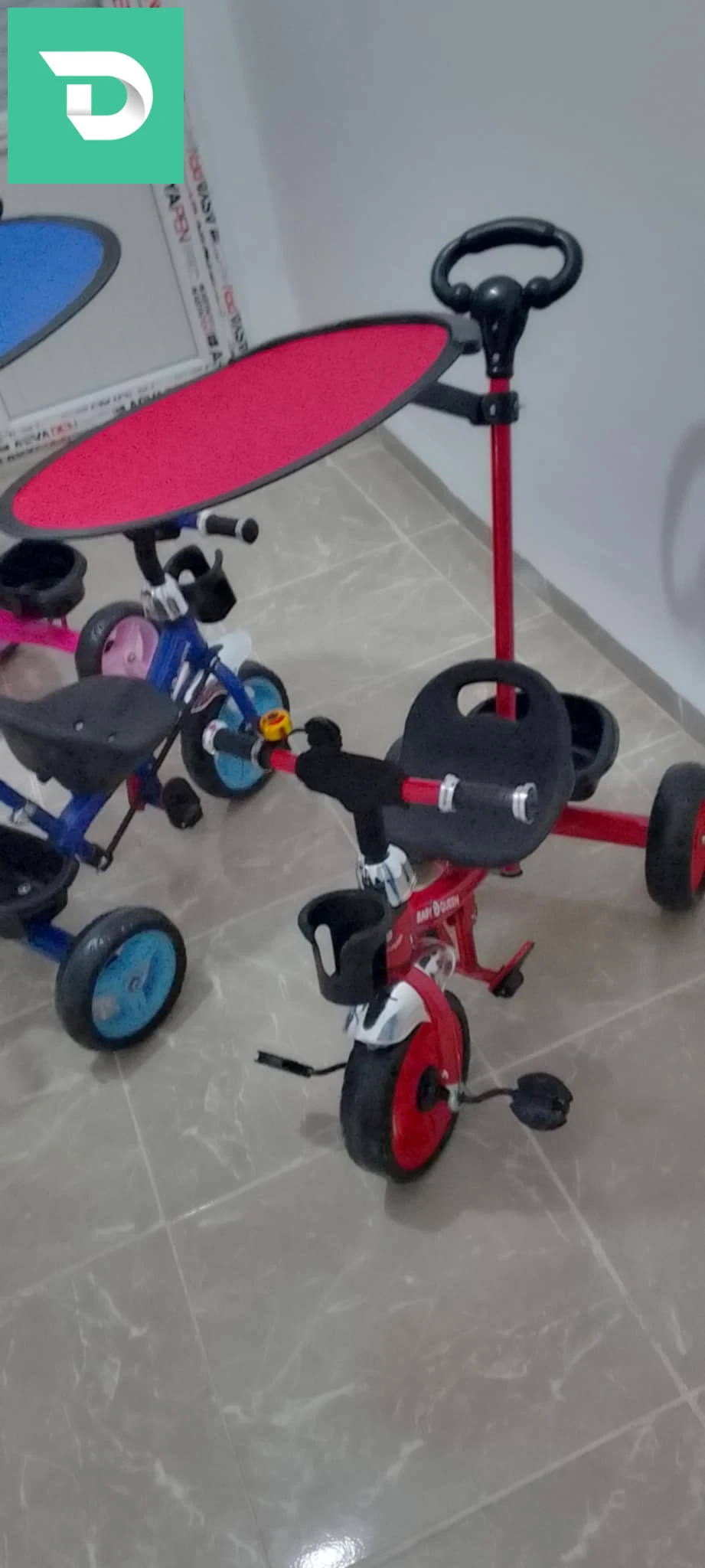 Vélo poussette NEUF JDID فيلو بوسات للبيع 