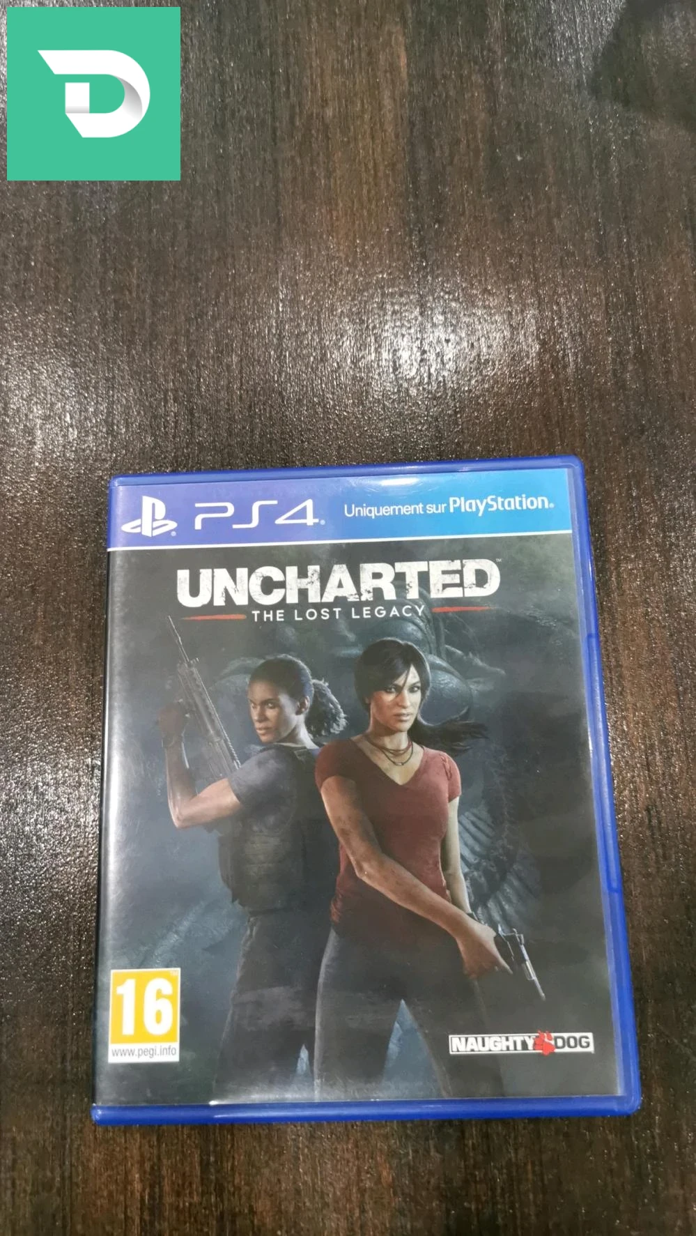 Cd ps4 the last of us remasted ' uncharted the lost legacy 