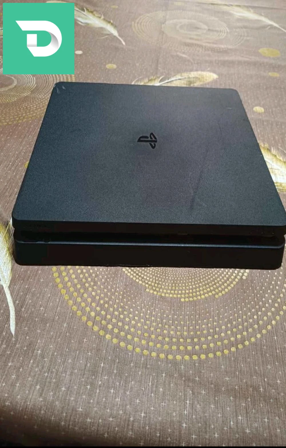 ps4 slim 500g problam lecture+ 2 manete original+ cd red dead2+ gta5 