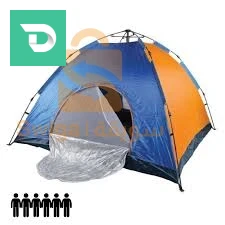 Tente camping automatique 6 places 