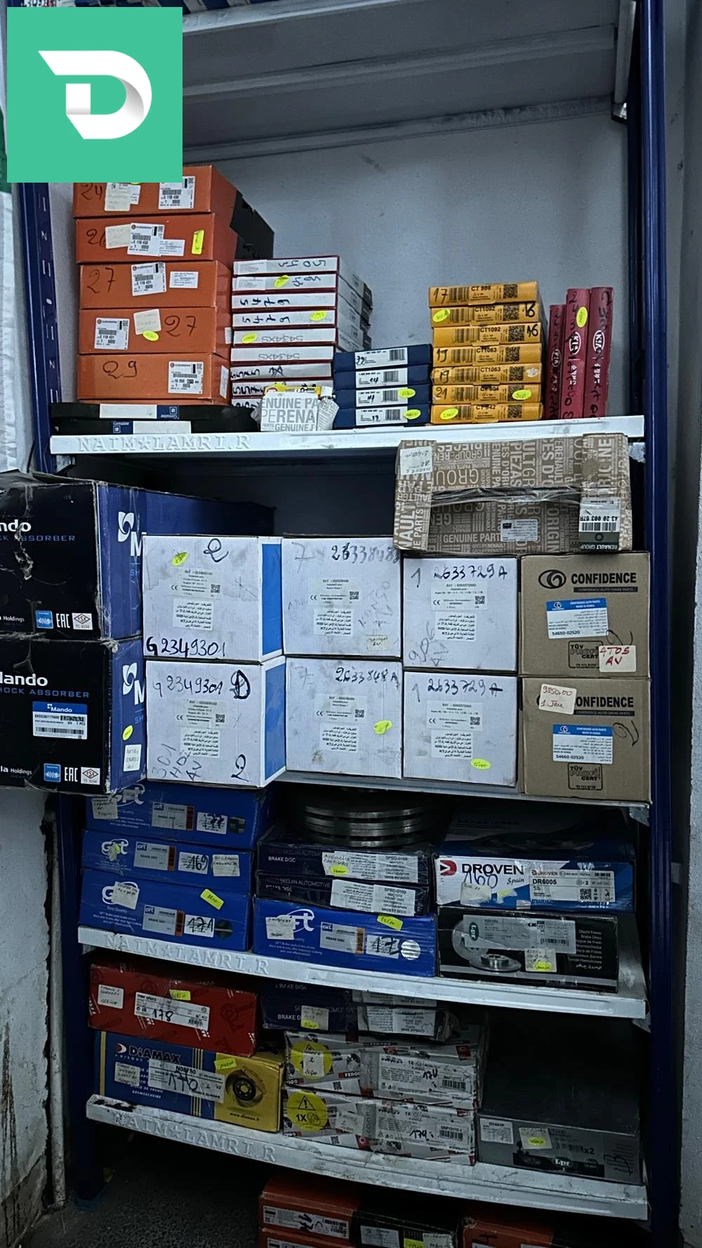 قطع غيار سيارات جديدة 