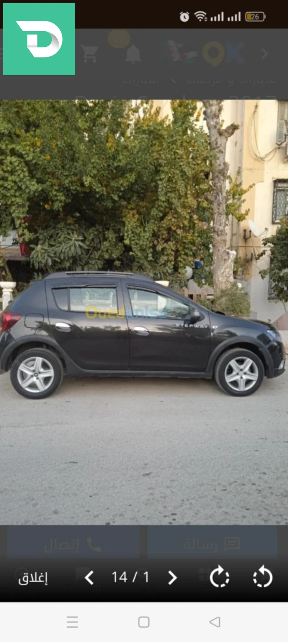 Dacia Sandero 2017 40 KHENCHELA 