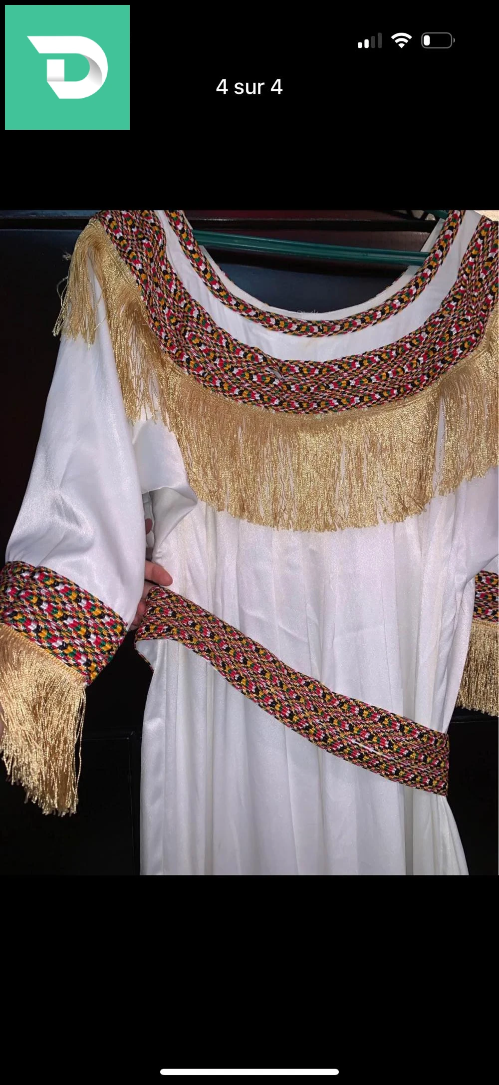 robe kabyle moederne grande taille 