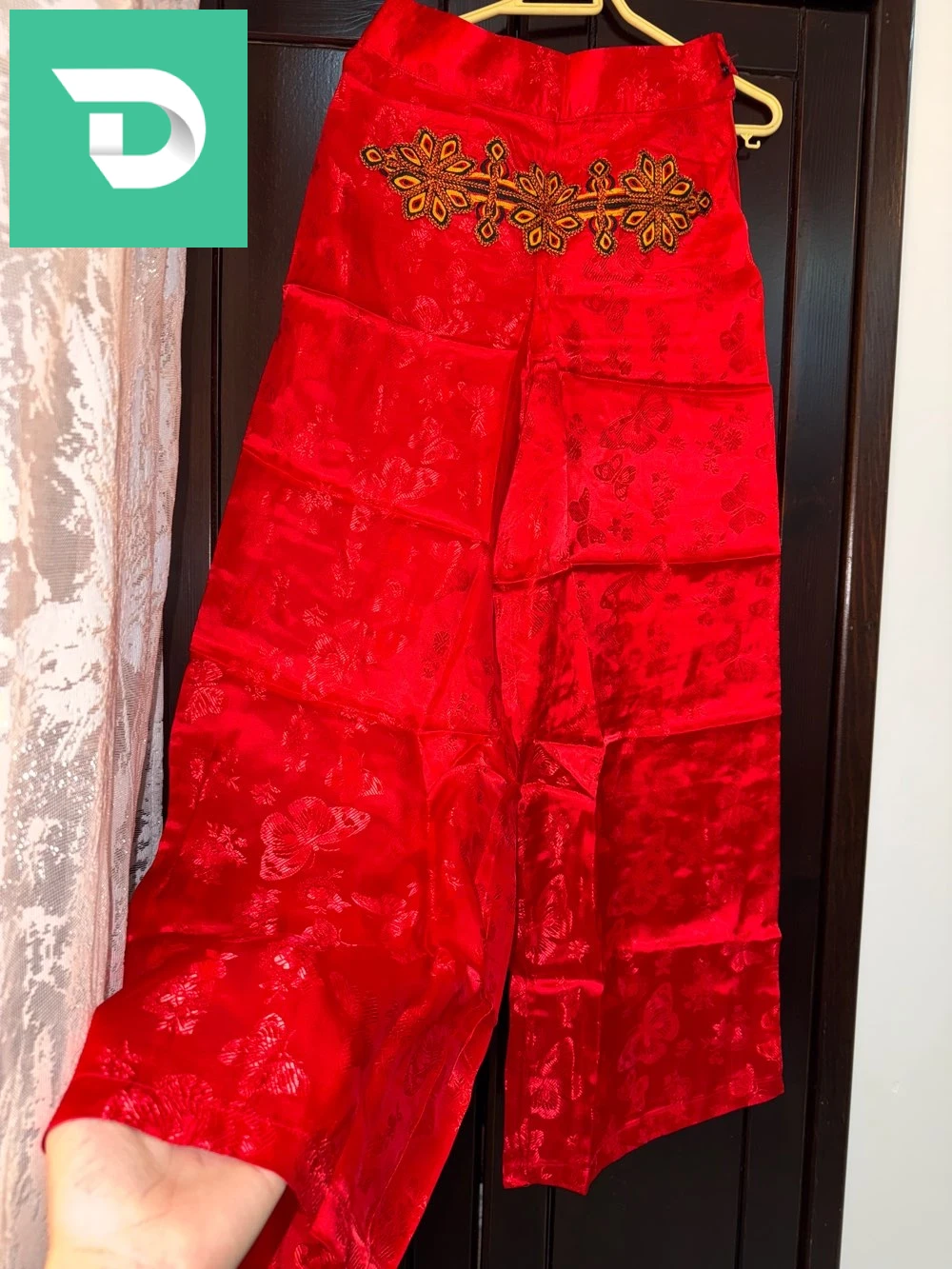 ensemble kabyle deux pièces tissu kabyle taille 36/38 