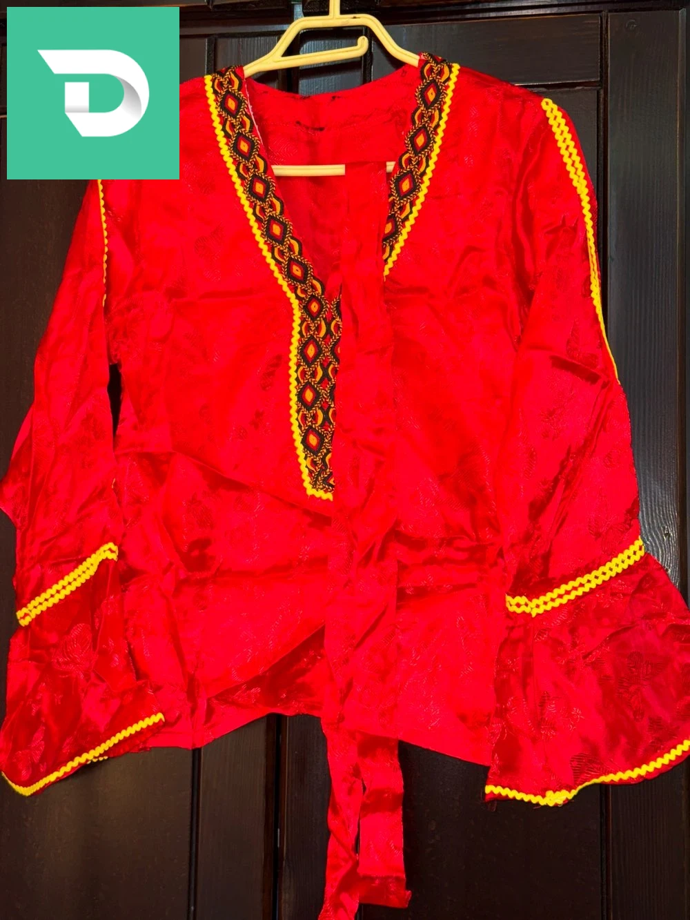 ensemble kabyle deux pièces tissu kabyle taille 36/38 
