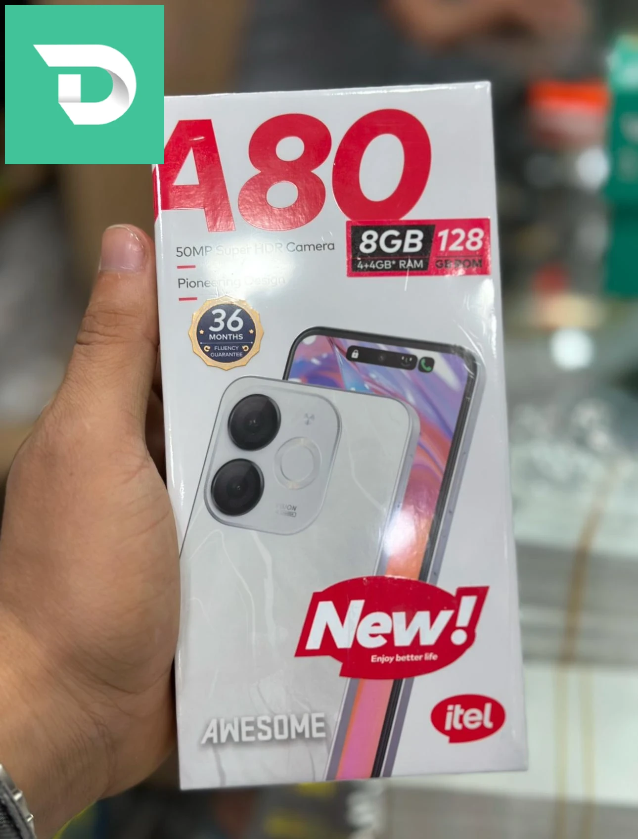 Smartphone itel A80 