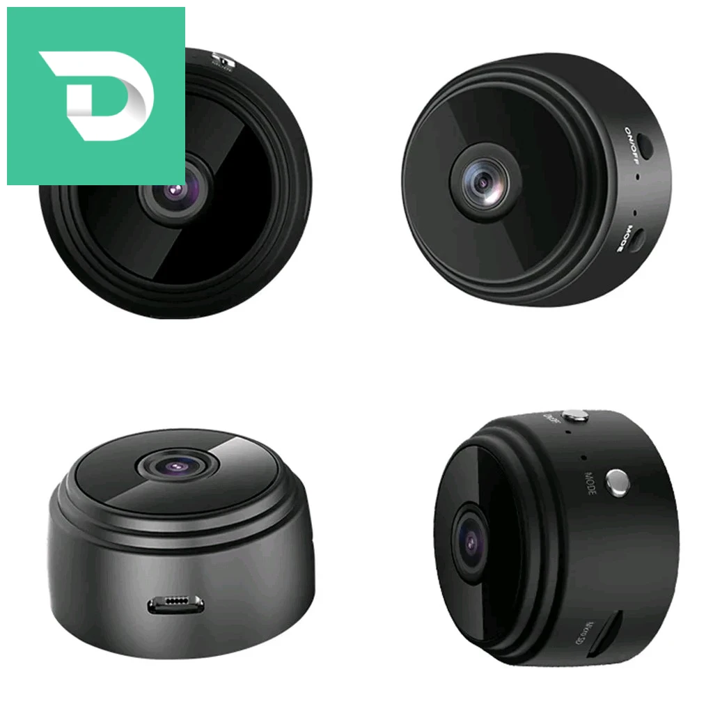 Mini Caméra Wifi A9 1080P Version Amélioré – كاميرا خفية بميزة الرؤية الليلية 
