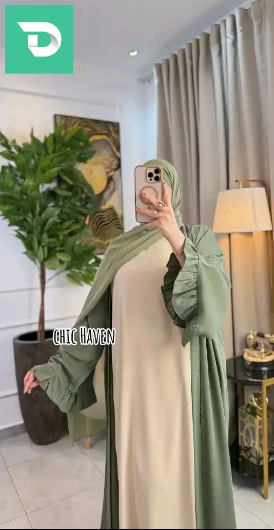 حجاب عصري انيق بالمقاسات والالوان 