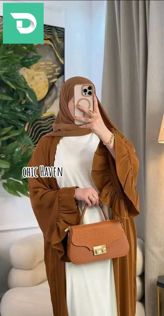 حجاب عصري انيق بالمقاسات والالوان 