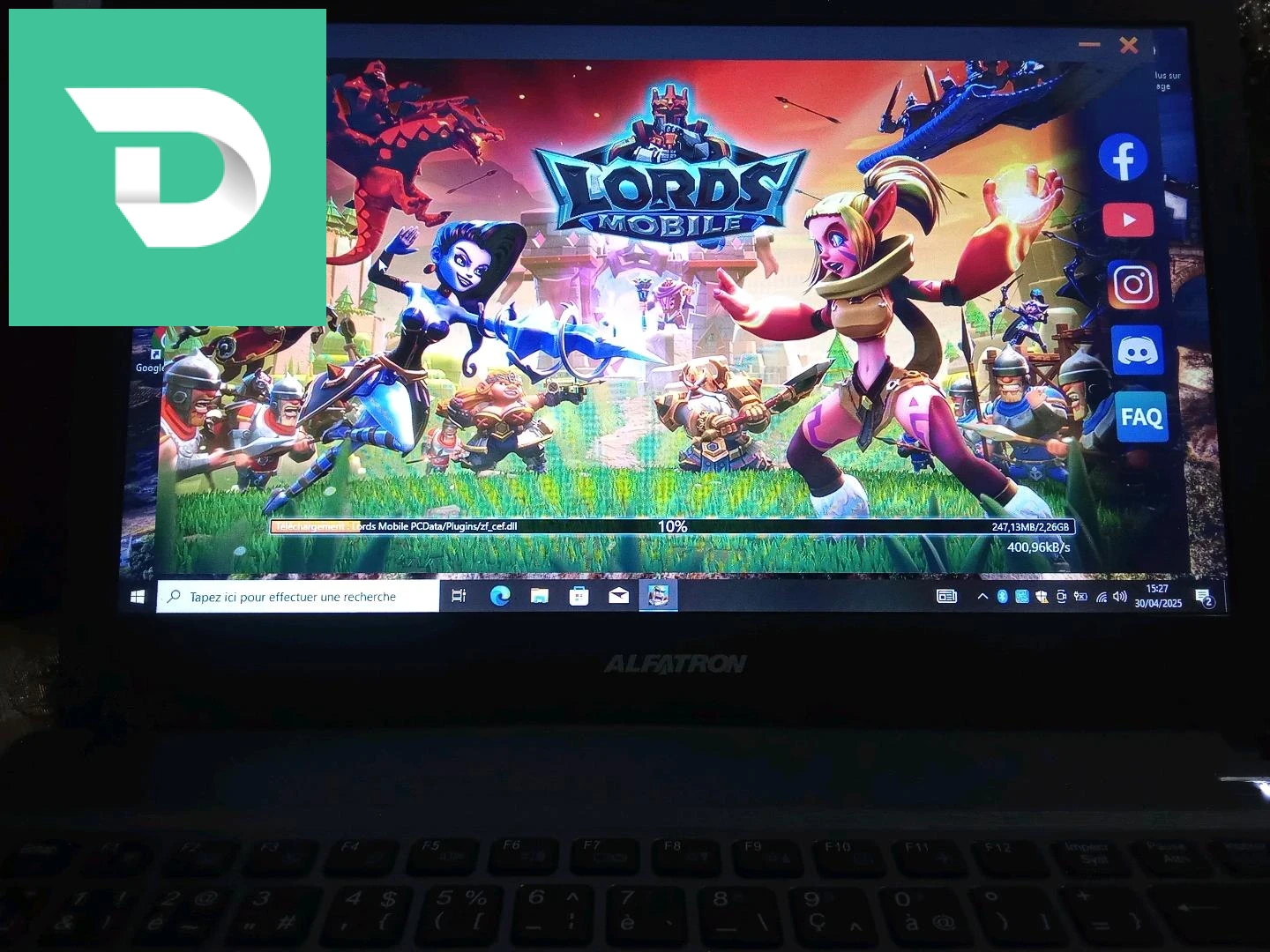 Pc portable ALFATRON 