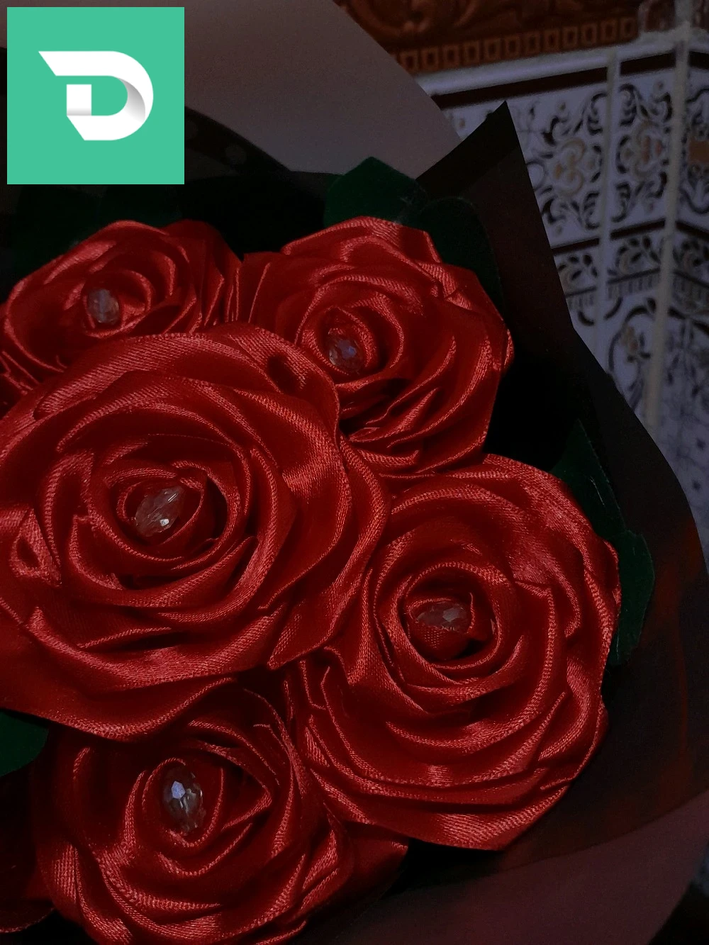 بوكيه ورد احمر ❤️ 
