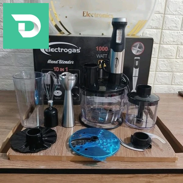 Electrogas 10 in 1 Hand Blender - خلاط الكل في واحد 