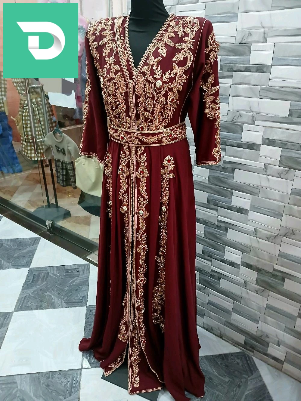 قفطان تكشيطة 