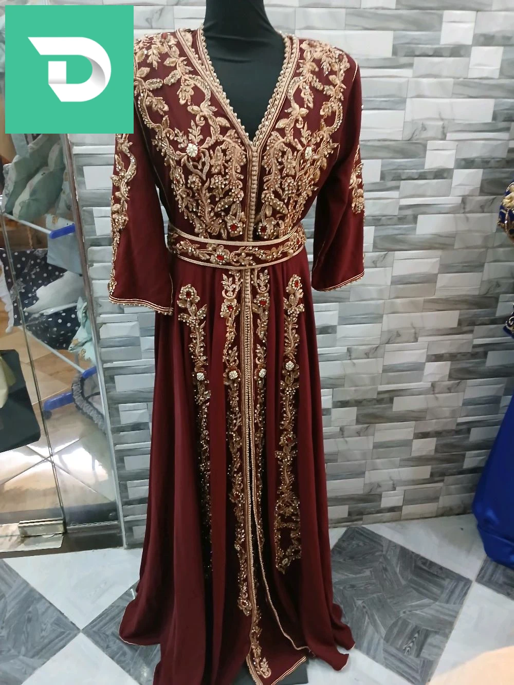 قفطان تكشيطة 
