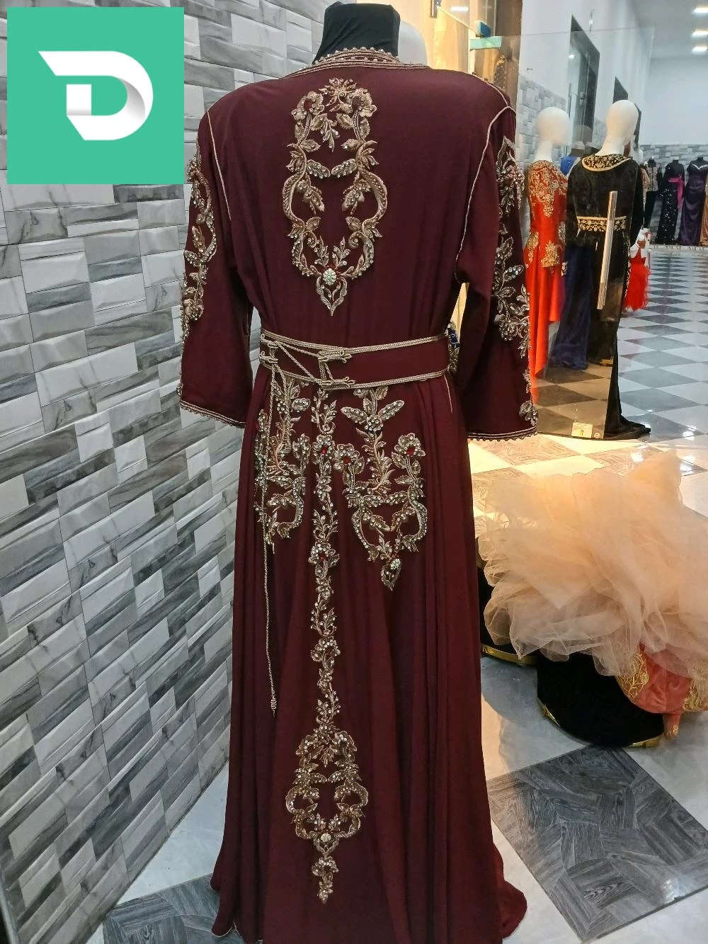 قفطان تكشيطة 