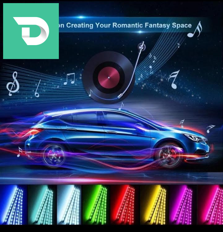 led RGB intérieur auto standard 